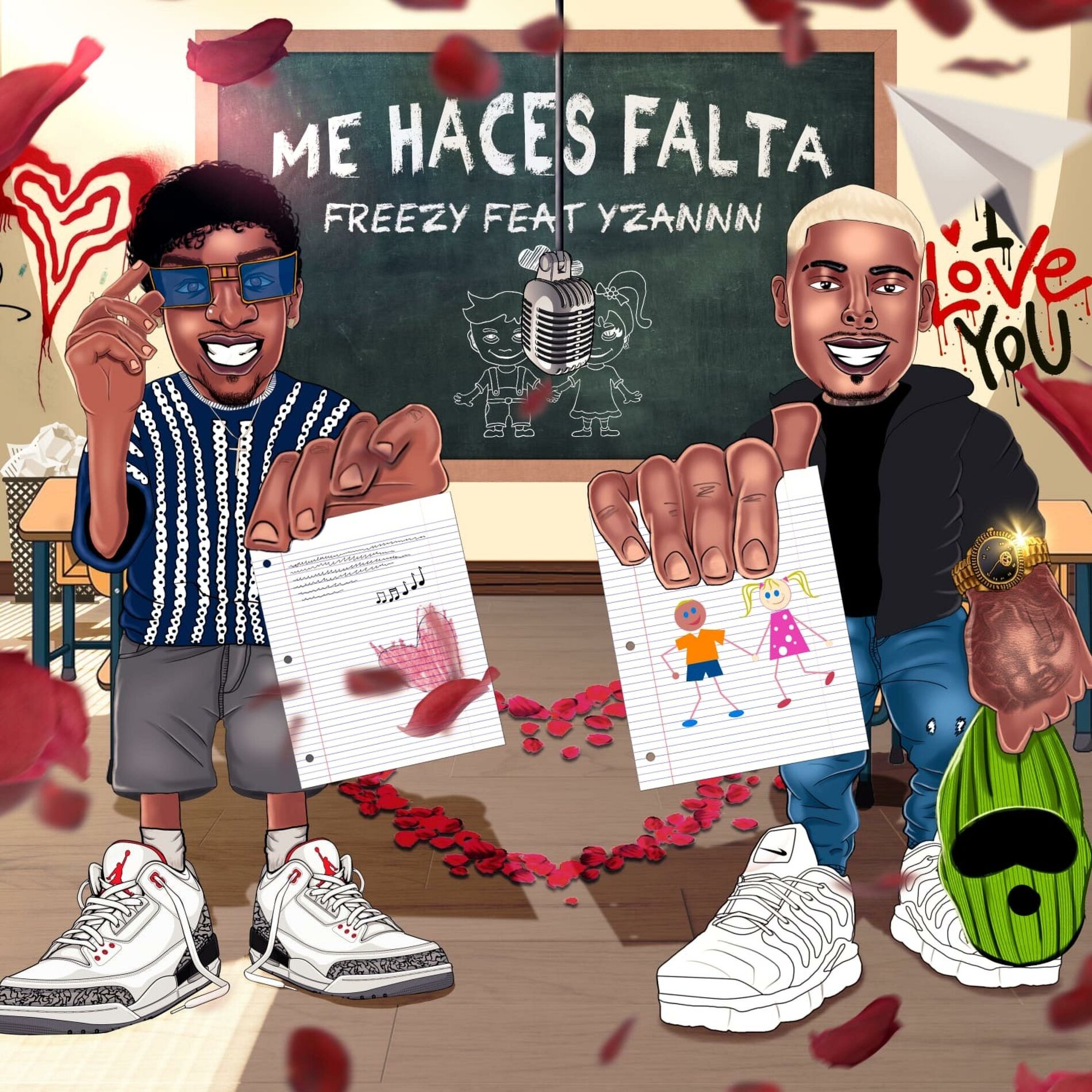 Album cover of ME HACES FALTA (feat. Freezy)