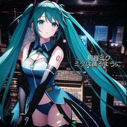 Cover of MIKU dances for Daylight