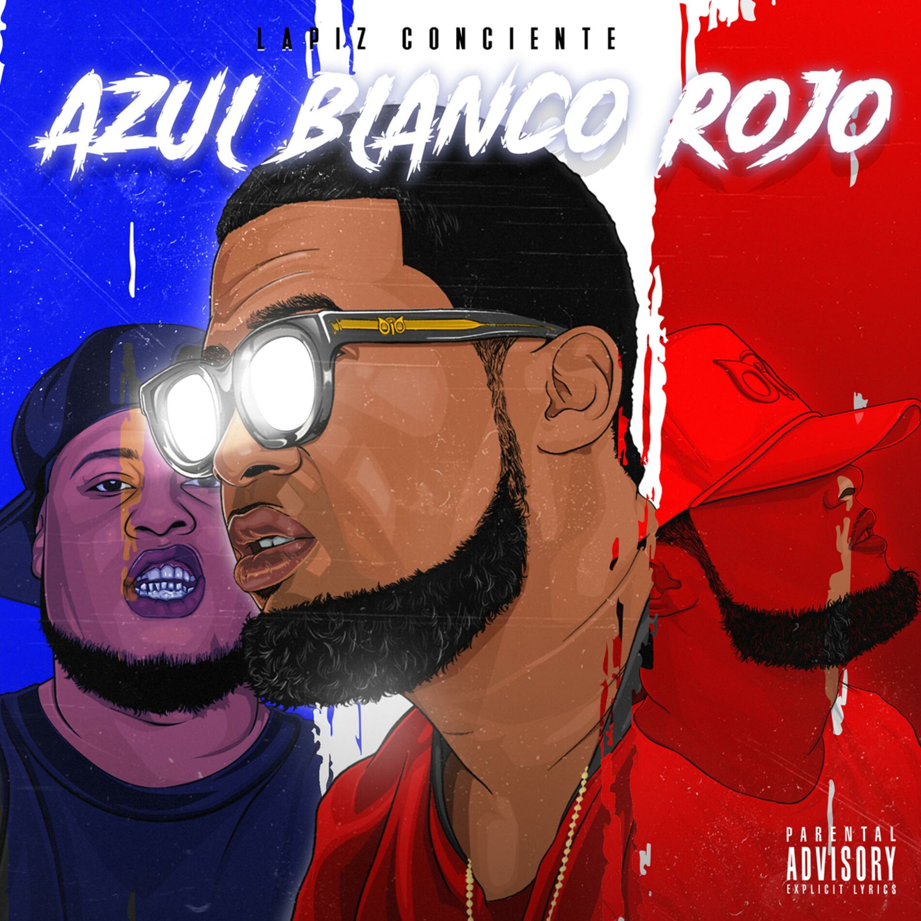 Album cover of AZUL, BLANCO Y ROJO