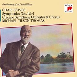Cover of Ives: Symphonies Nos. 1 & 4