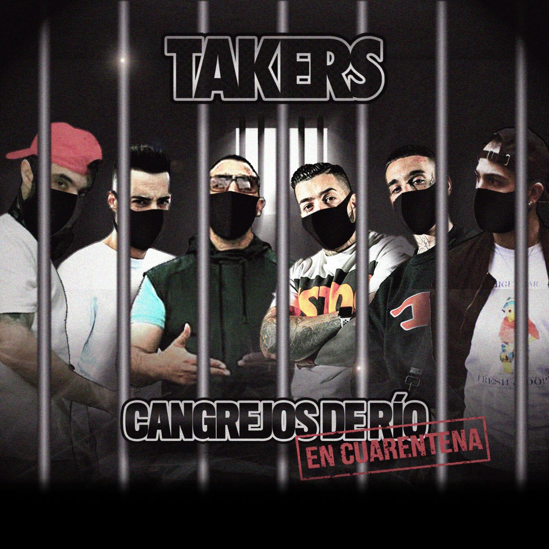 Album cover of Cangrejos de Río en Cuarentena (feat. Marko Italia, Israel B, Gypsy La Fe, Kaydy Cain, CABALLODERALLY, M.Ramírez, Ael Beats & GARZ