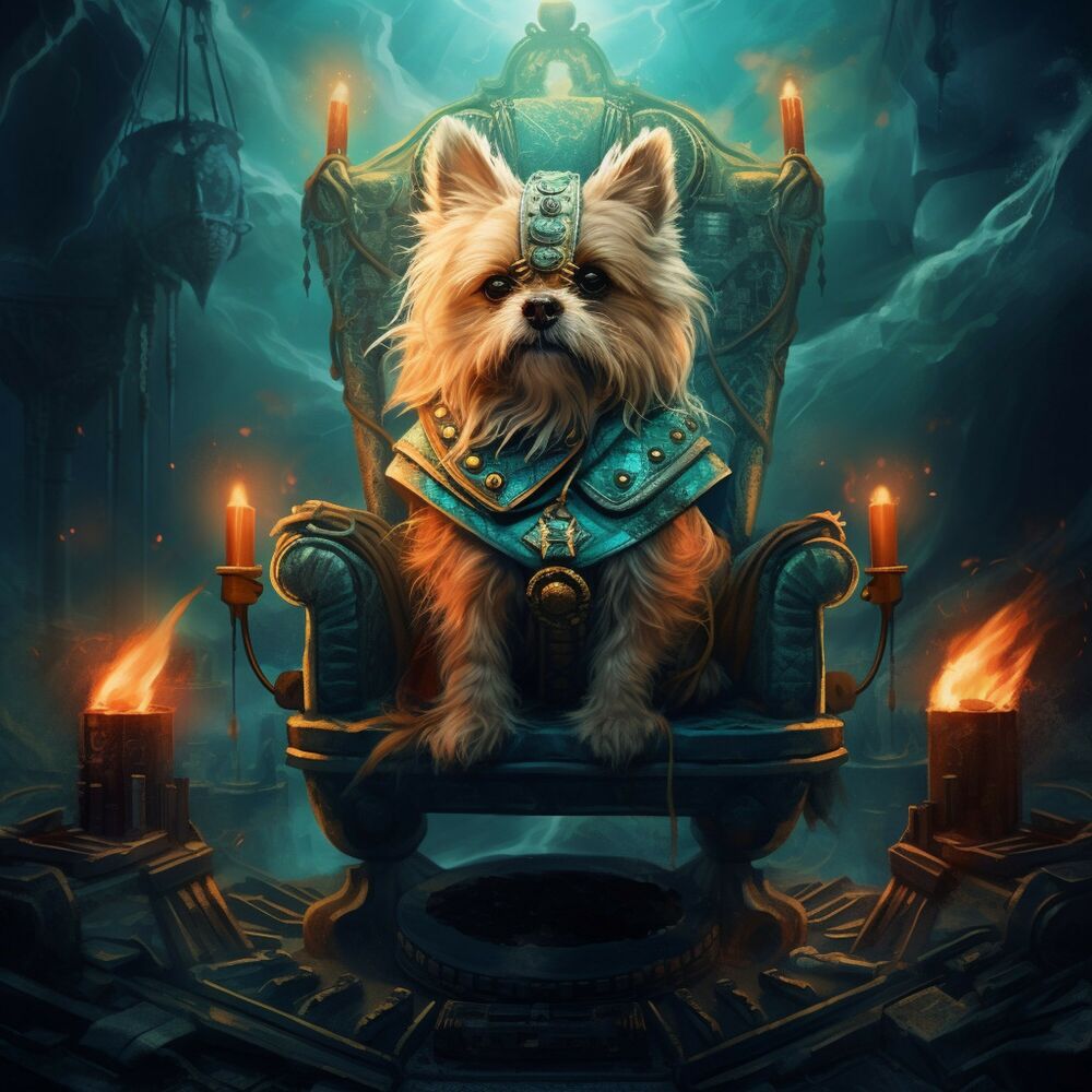 Picture of Canine Thunder Echoes: Musical Howls