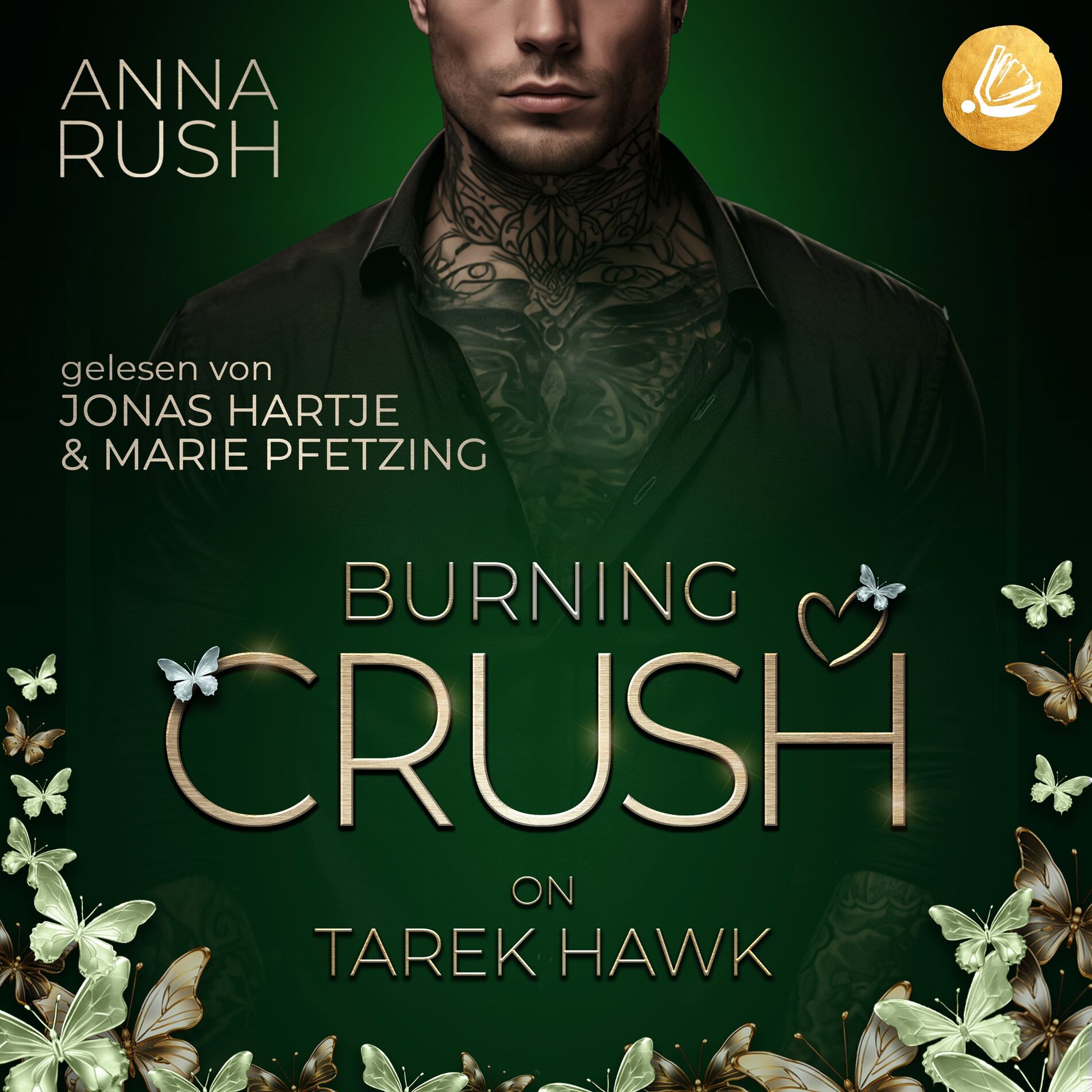 Album cover of Burning Crush on Tarek Hawk