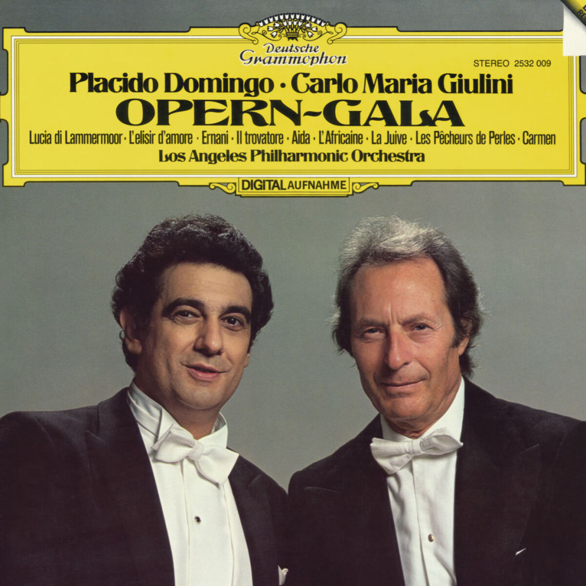 Album cover of Placido Domingo / Carlo Maria Giulini - Opera Recital