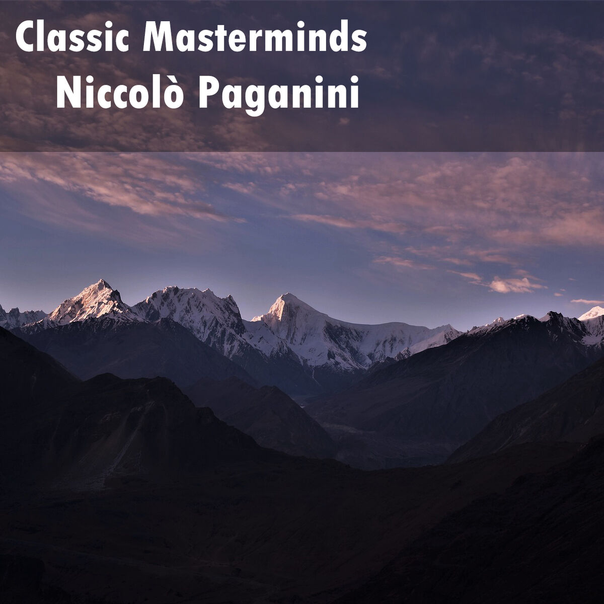 Album cover of Caprices for Solo Violin, Op.1, MS25 - No.6.Lento in G-