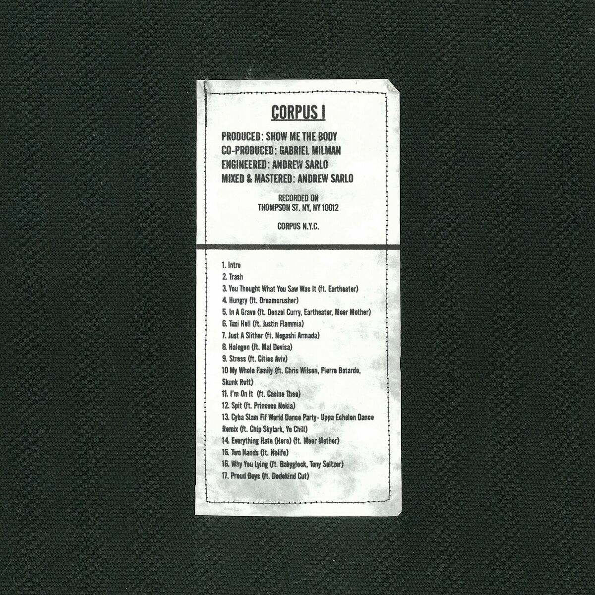 Album cover of Corpus I