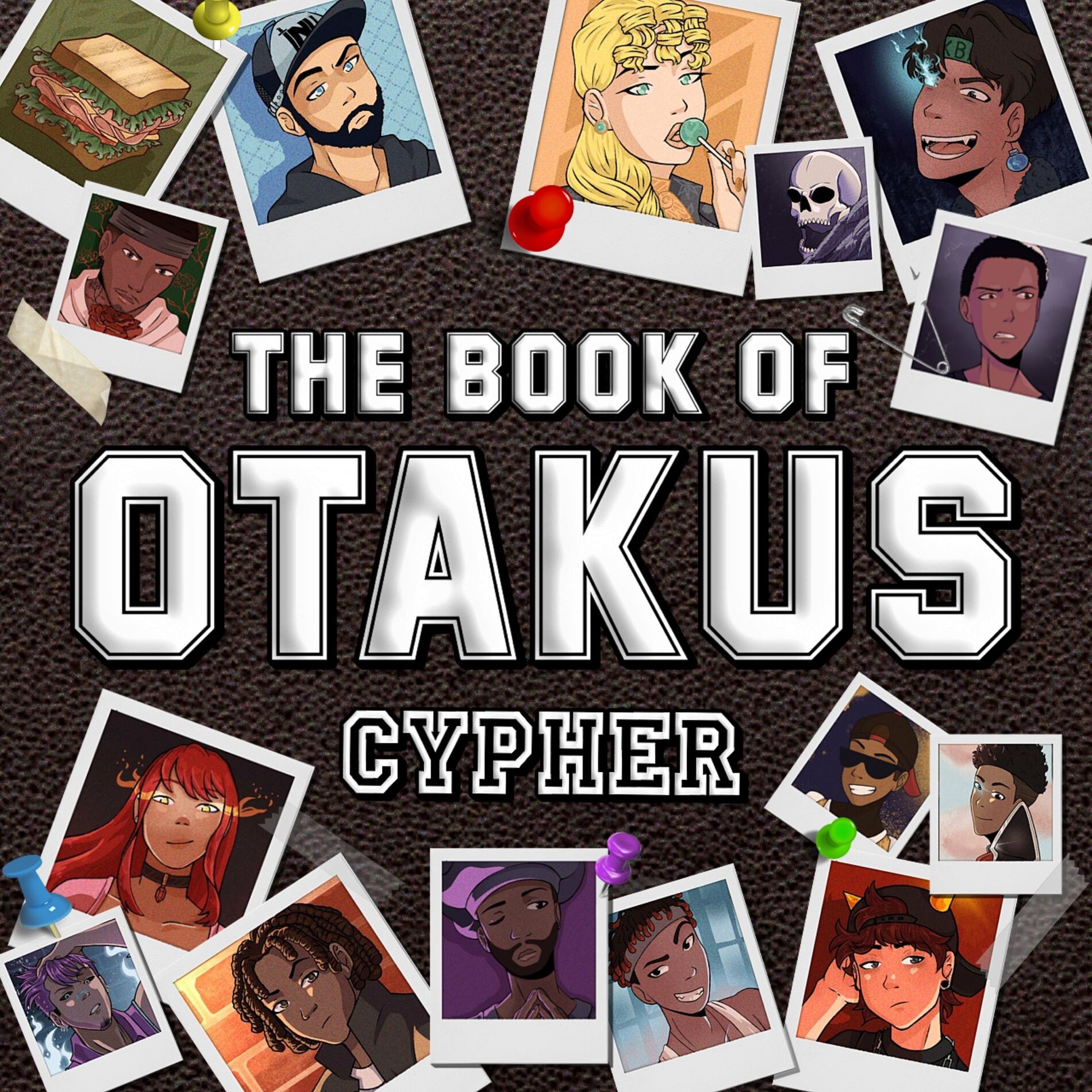 Album cover of The Book of otaku Cypher (feat. None Like Joshua, Ham Sandwich, Ty Wild, Jamar Rose, Mir Blackwell, RapKnight, baker the legend, s