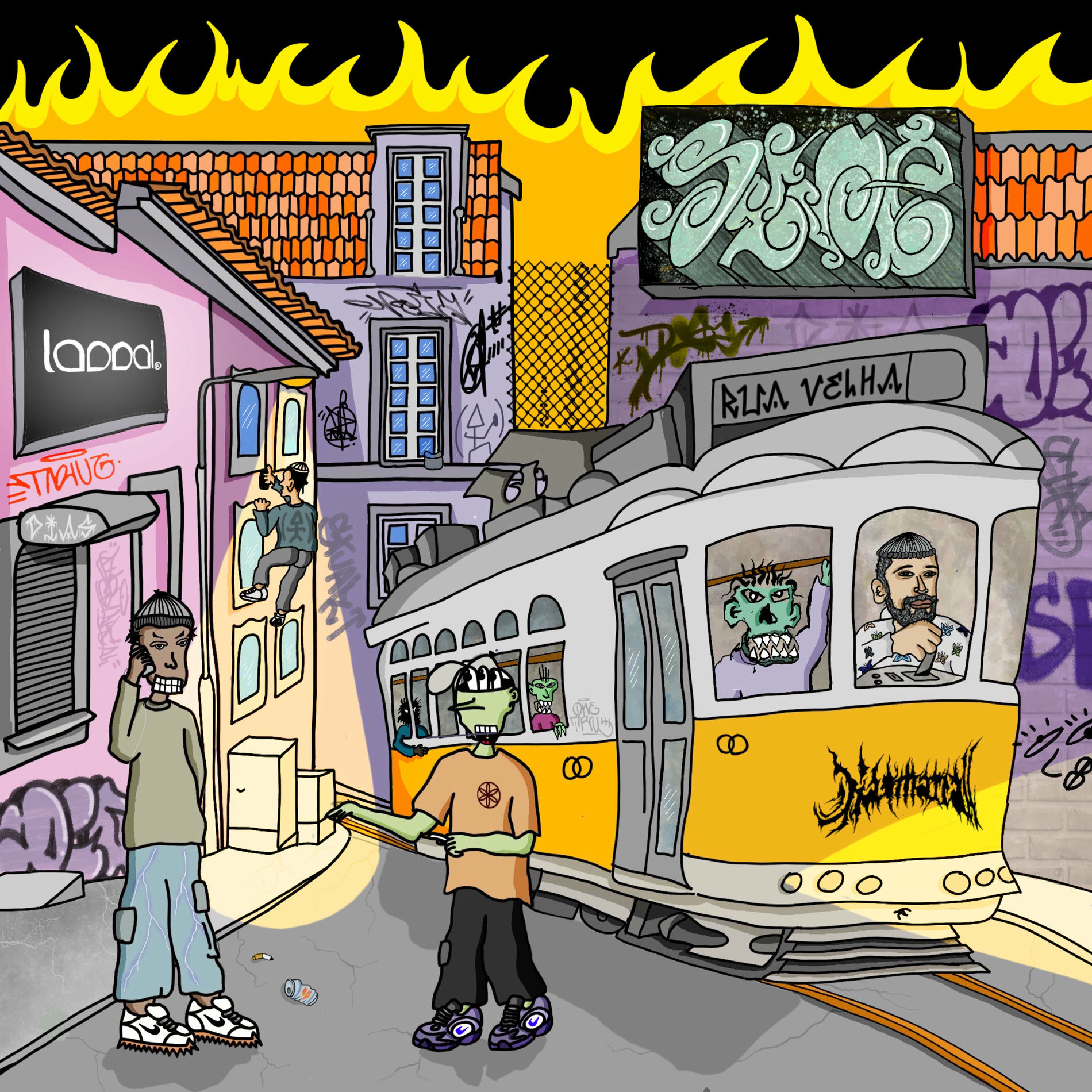 Album cover of Cantigas para Não Dormir no Ponto (Mixtape)