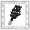 Bismuth Mace of The Orchid King