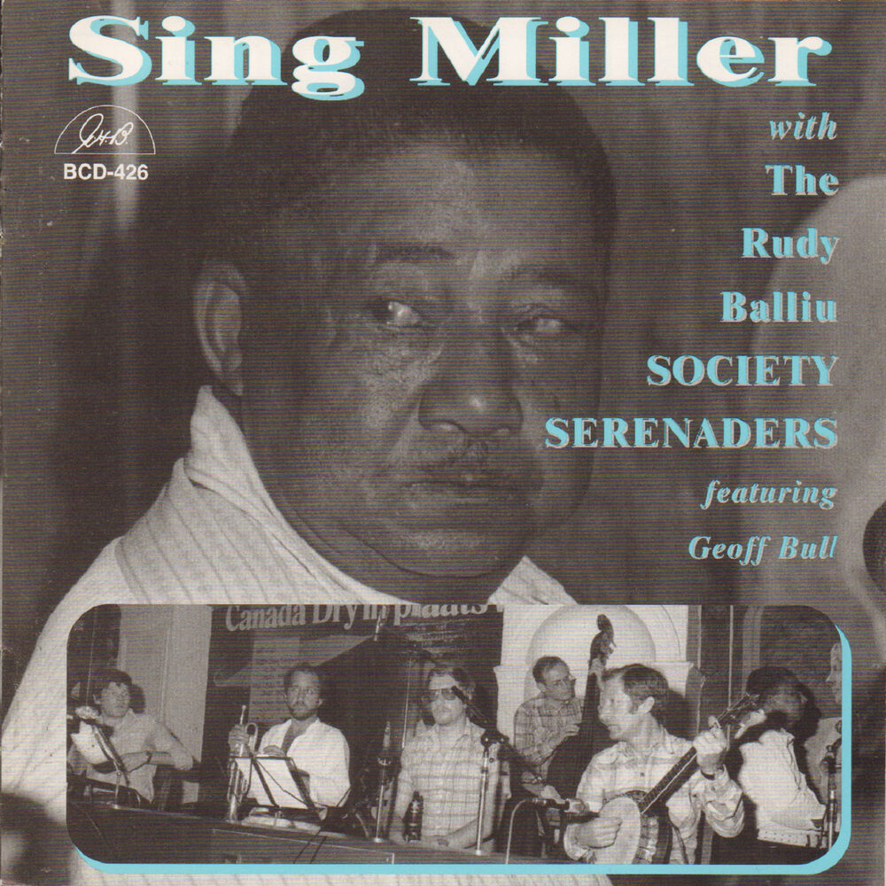 Picture of Sing Miller with the Rudy Balliu Society Serenaders