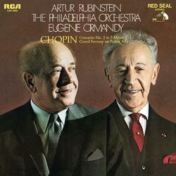 Cover of Chopin: Piano Concerto No. 2 in F Minor, Op. 21 & Fantasy on Polish Airs in A Major, Op. 13