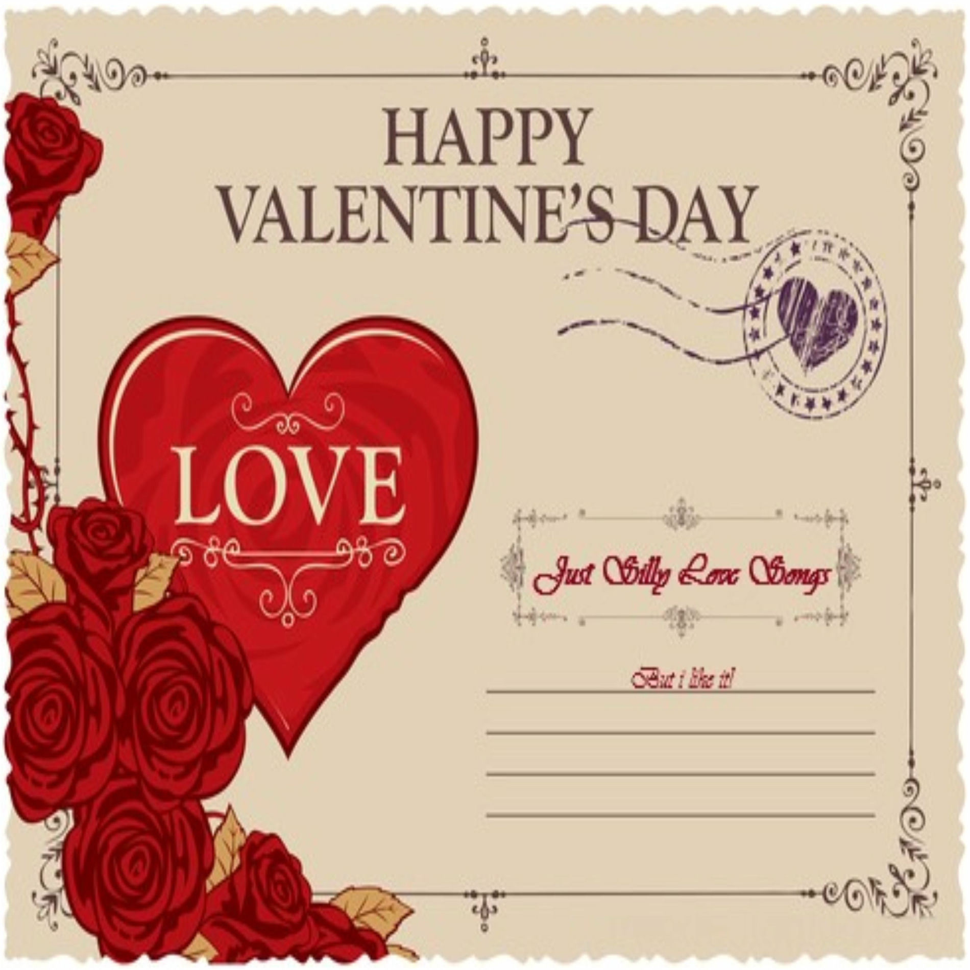 Album cover of Happy Valentine's Day (Just Silly Love Songs... But I Like It!)