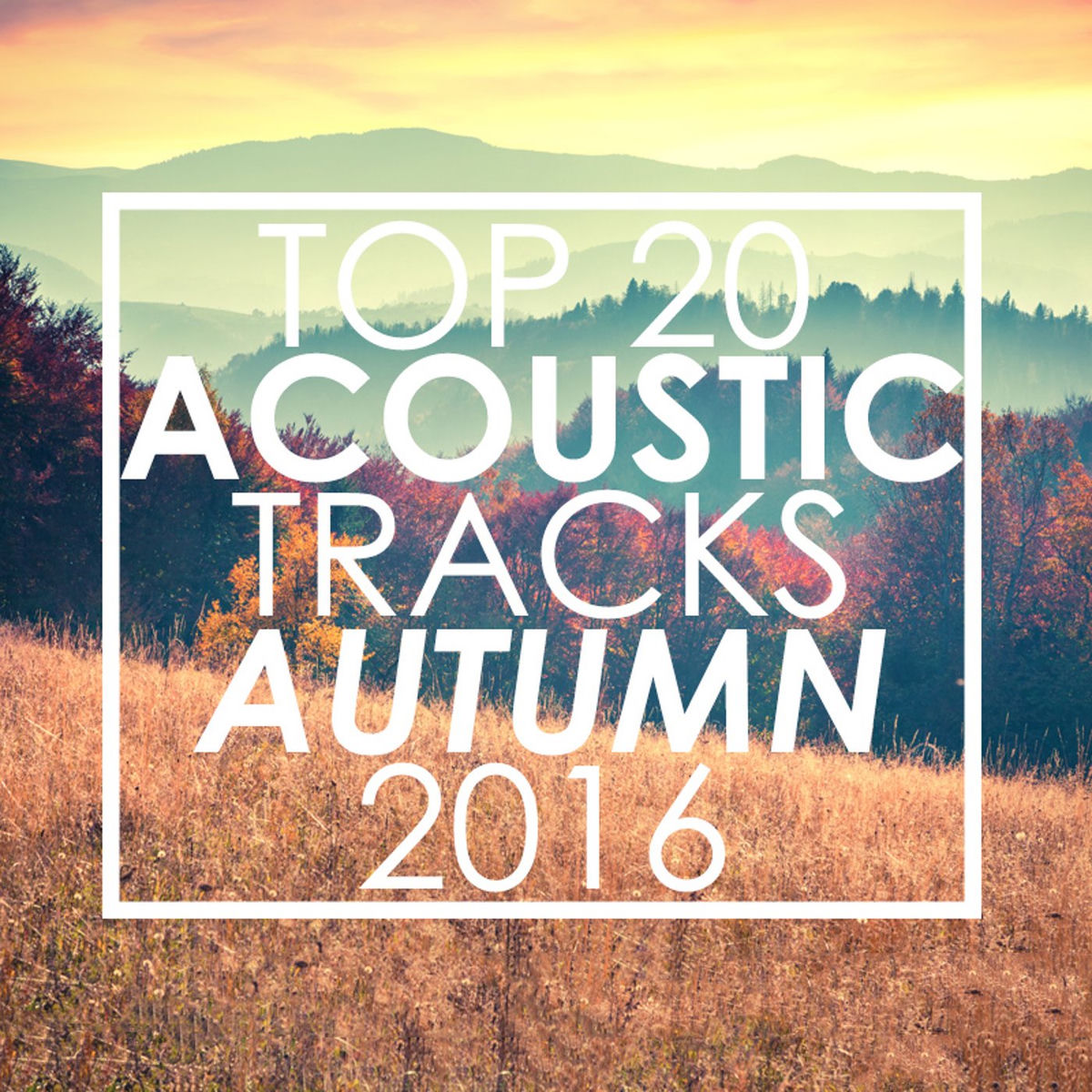 Album cover of Top 20 Acoustic Tracks Autumn 2016