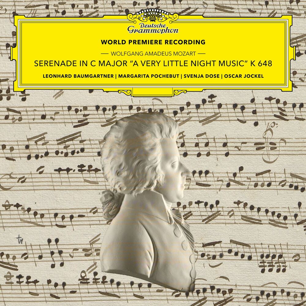 Picture of Mozart: Serenade in C Major, K. 648 "A Very Little Night Music" (Original Version for 2 Violins & Bass) (World Premiere Recording)