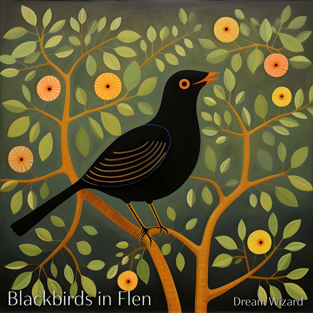 Picture of Blackbirds in Flen