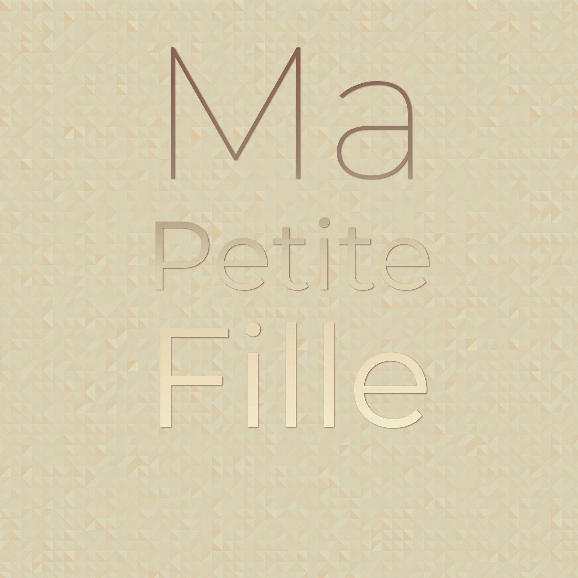 Album cover of Ma Petite Fille
