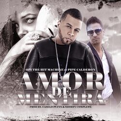 Cover of Amor de Mentira (feat. Pipe Calderon)