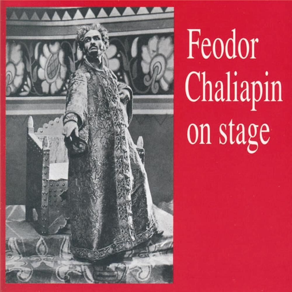 Picture of Feodor Chaliapin on Stage