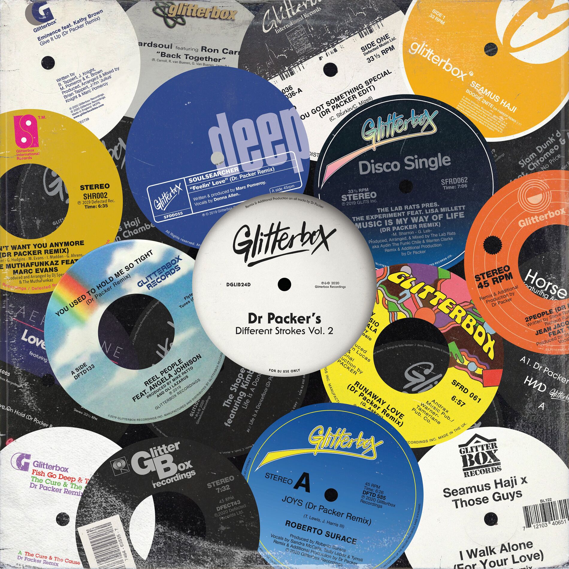 Album cover of Dr Packer's Different Strokes, Vol. 2 (DJ Mix)