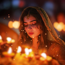 Cover of Where the Light Awakens the Spirit of Diwali by undefined