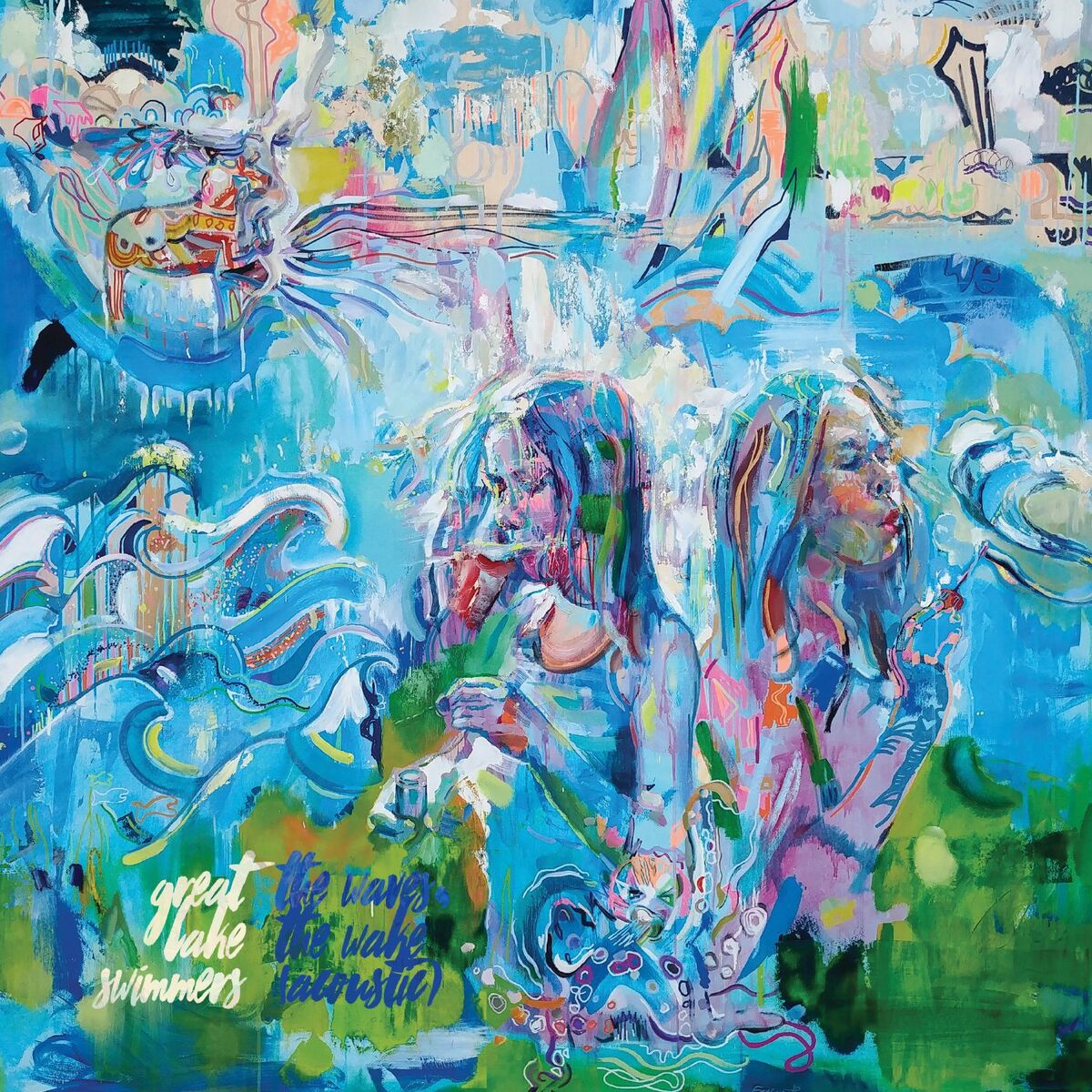 Album cover of The Waves, The Wake (Acoustic)