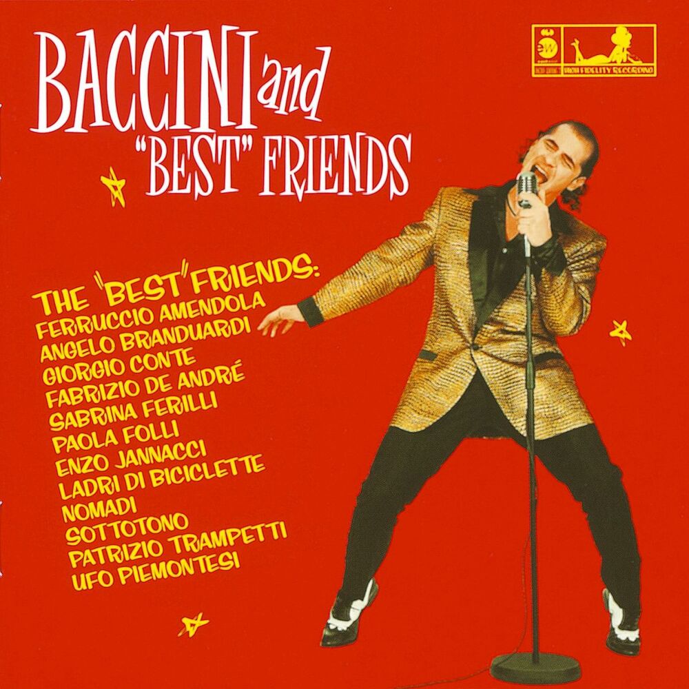 Picture of Francesco Baccini & "best" friend