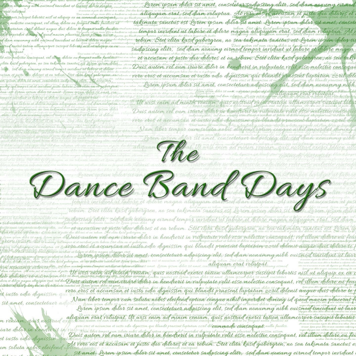 Album cover of The Dance Band Days