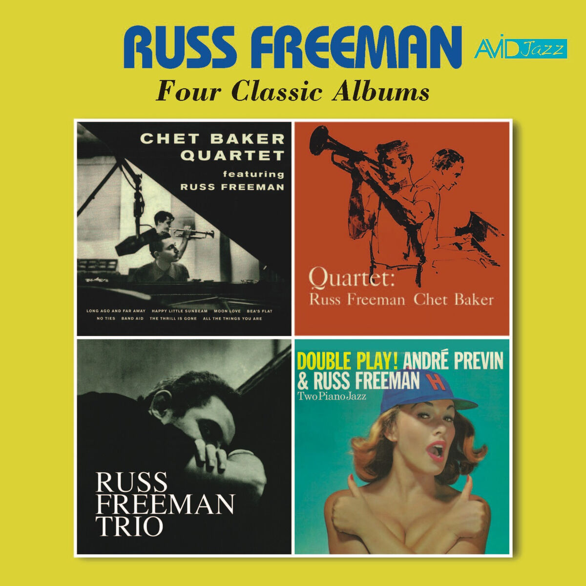 Album cover of Four Classic Albums (Chet Baker Quartet Featuring Russ Freeman / Quartet / Trio / Double Play) [Remastered]