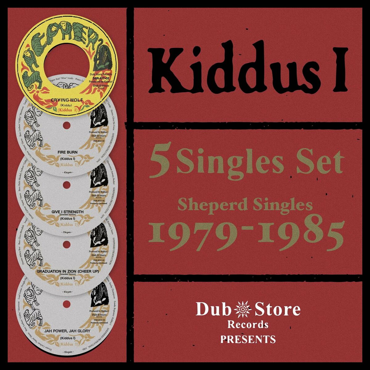 Album cover of Sheperd Singles:1979-1985 (5 Singles Set)