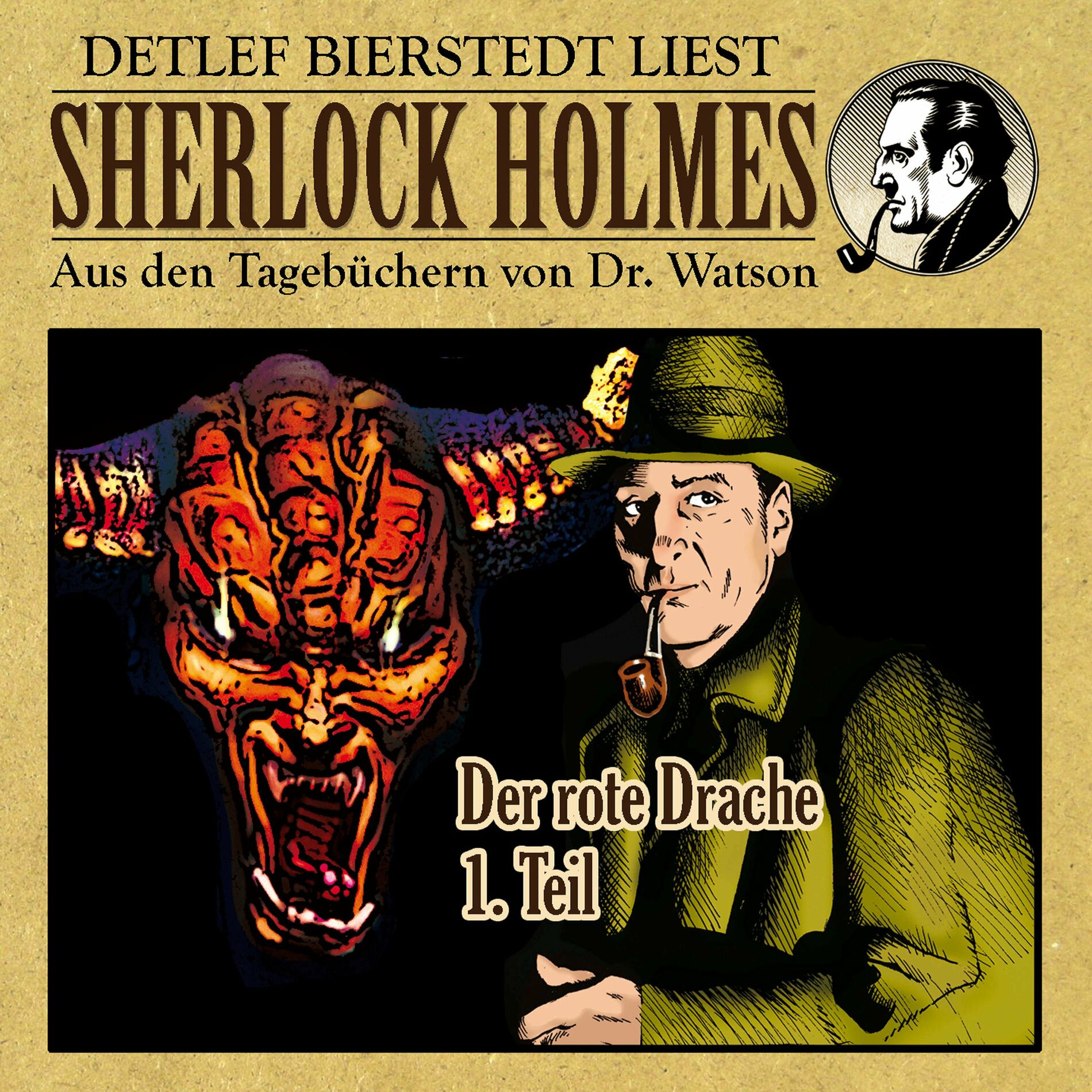 Album cover of Der rote Drache 1. Teil (Sherlock Holmes: Aus den Tagebüchern von Dr. Watson)