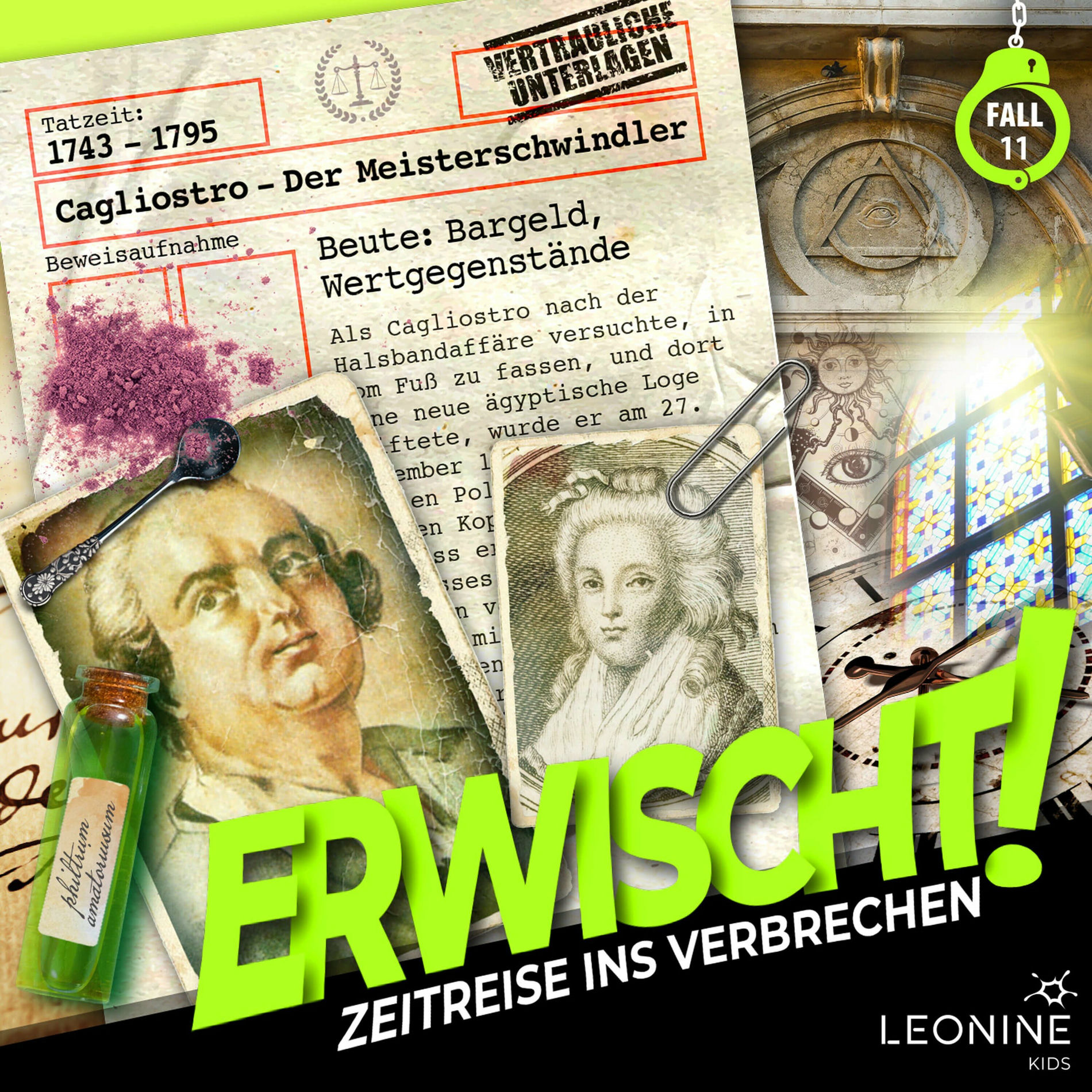 Album cover of Folge 11: Cagliostro - Der Meisterschwindler