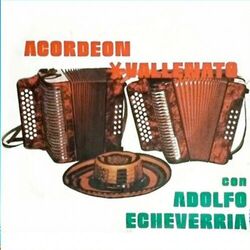 Cover of Acordeón Vallenato Con Adolfo Echeverria