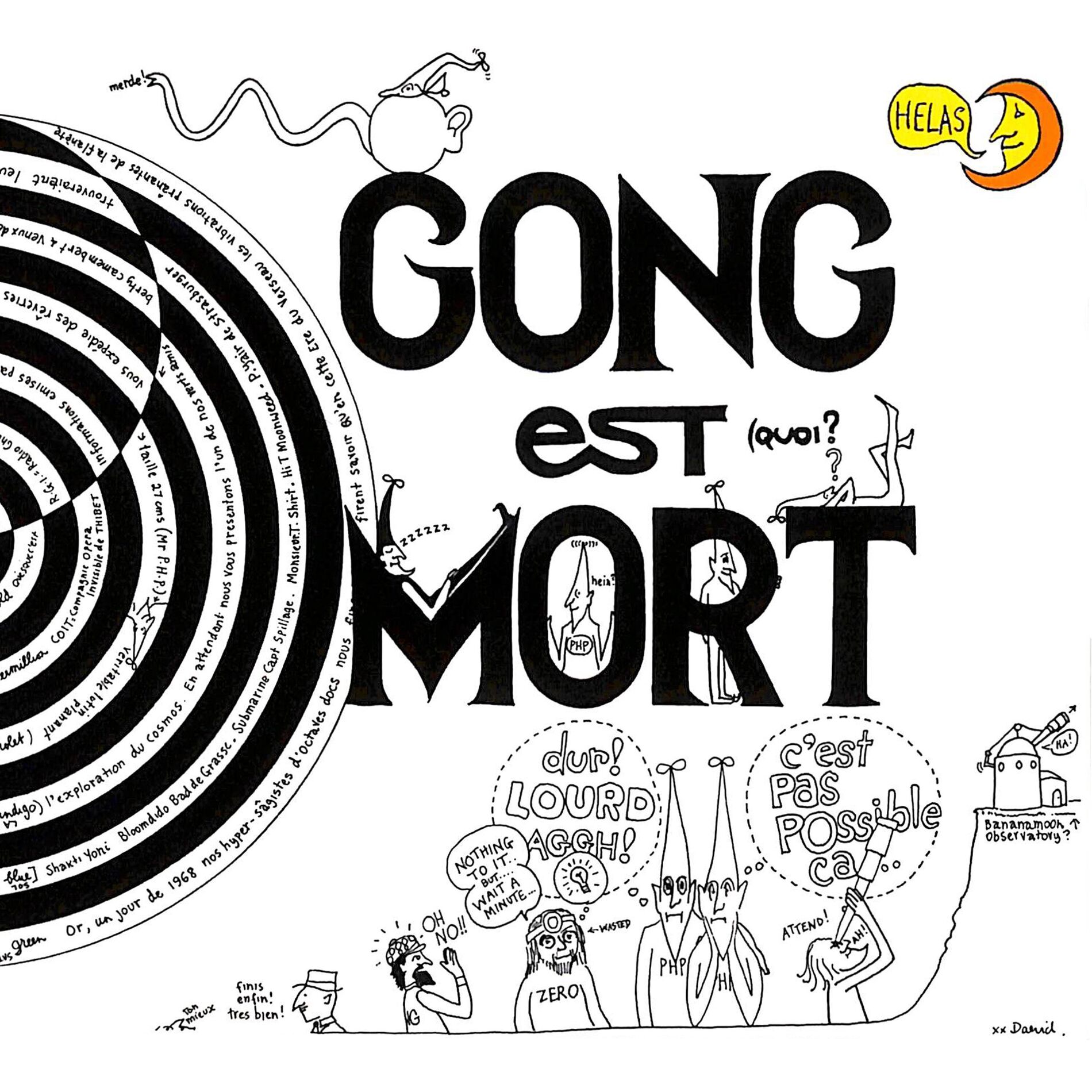 Album cover of Gong Est Mort, Vive Gong (Live)