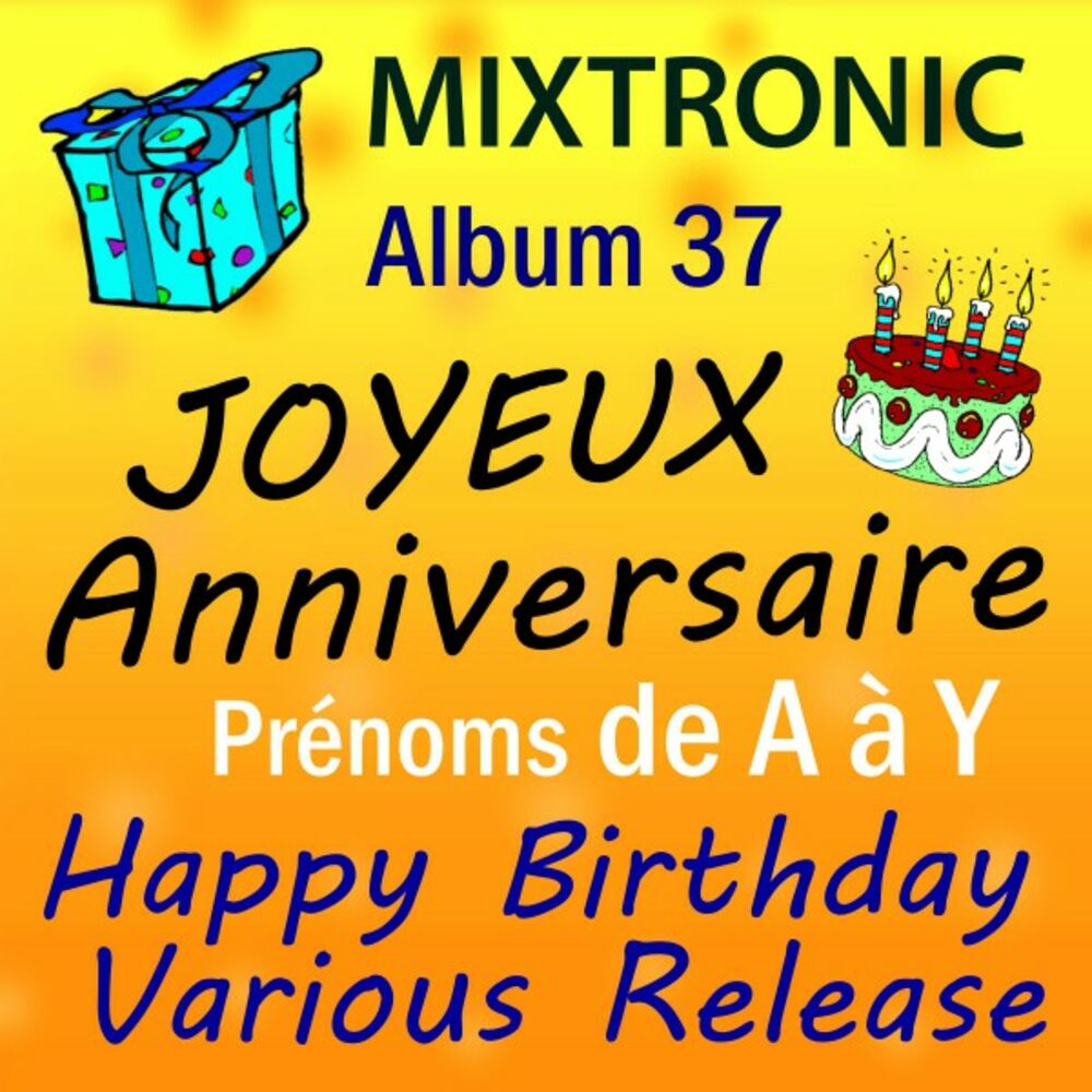 Picture of Joyeux Anniversaire Prénoms de A à Y Album 37