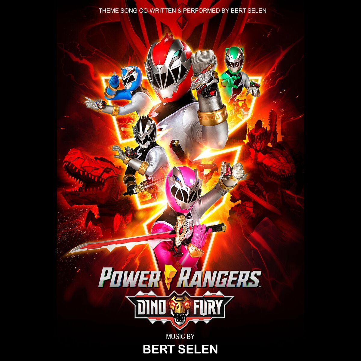 Album cover of Power Rangers Dino Fury Original Soundtrack