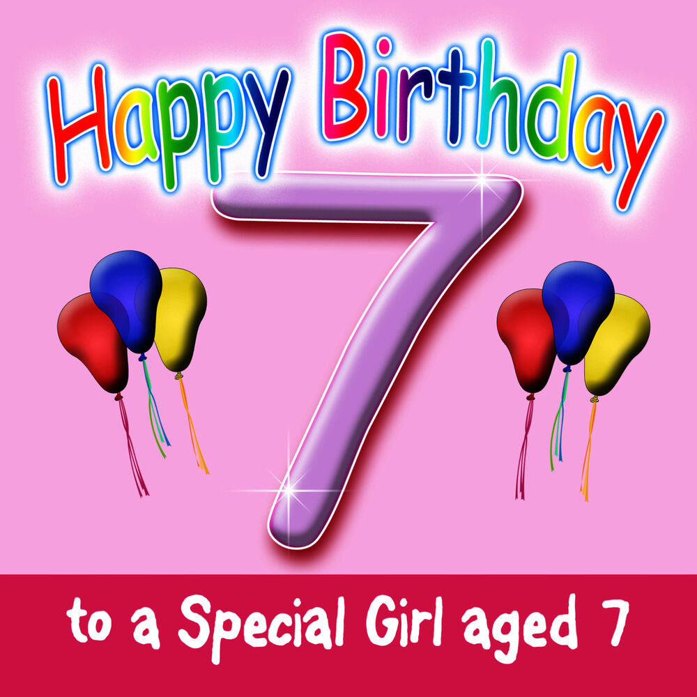 Picture of Happy Birthday (Girl Age 7)