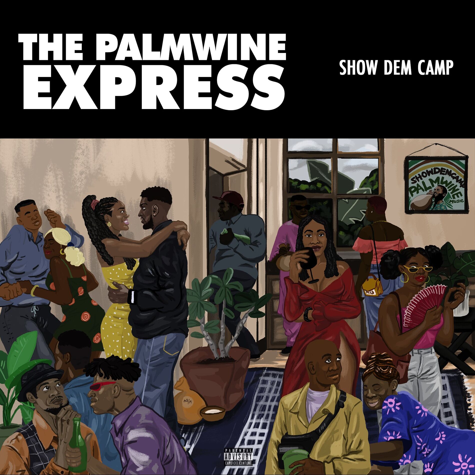 Album cover of The Palmwine Express