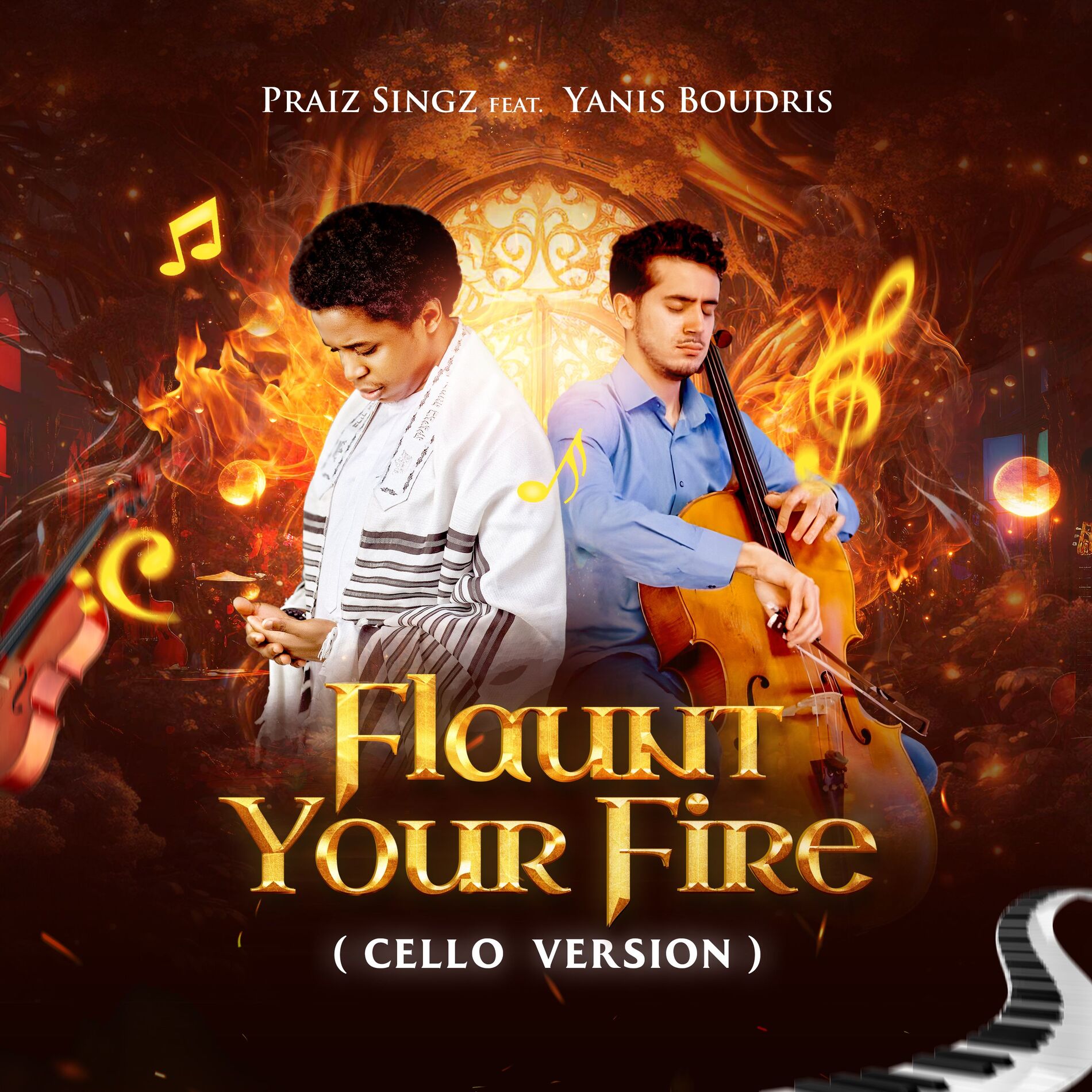 Album cover of Flaunt Your Fire (Cello Version)