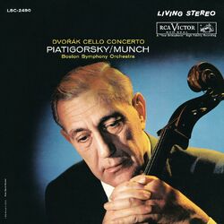 Cover of Dvorak: Cello Concerto in B Minor, Op. 104, B. 191