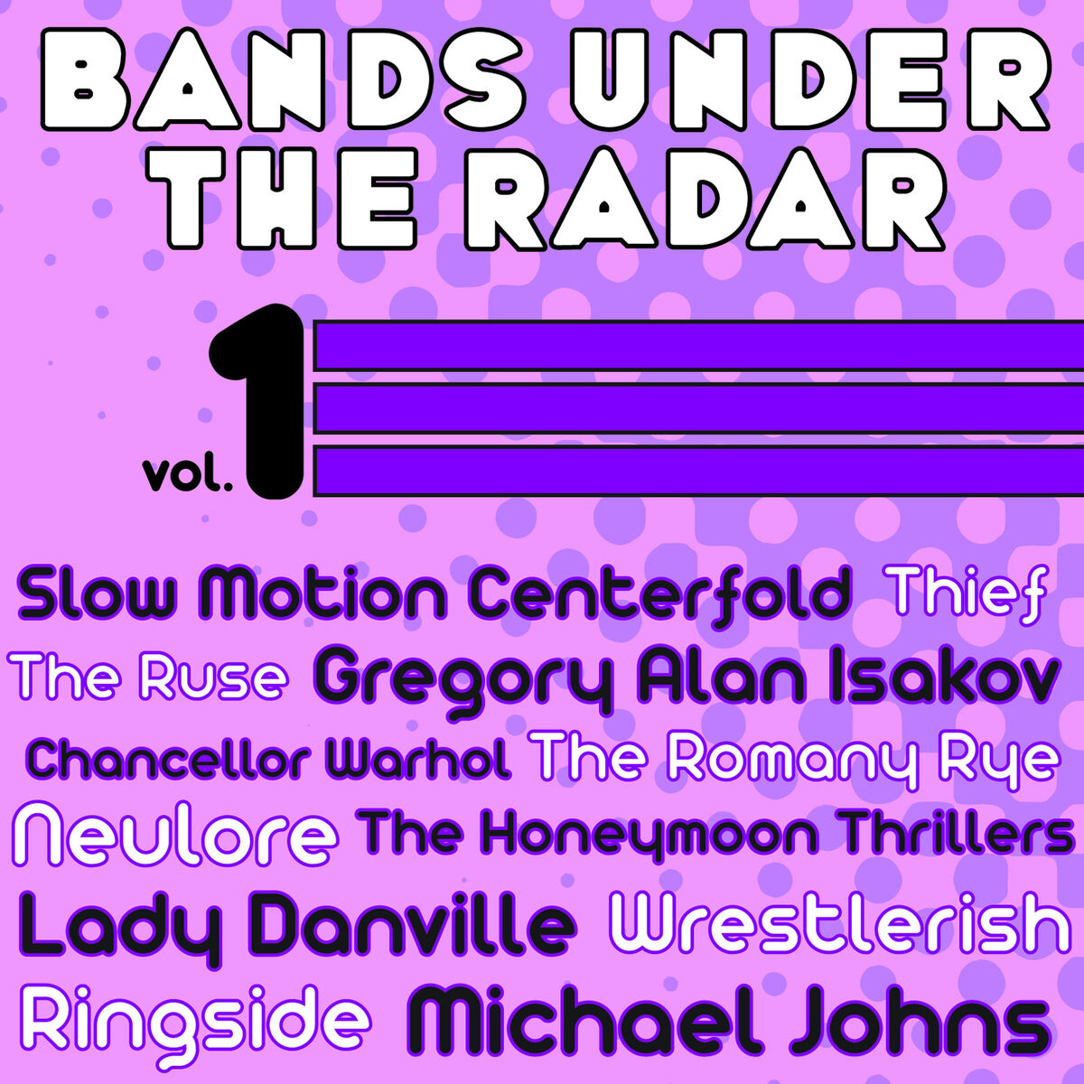 Album cover of Bands Under the Radar, Vol. 1