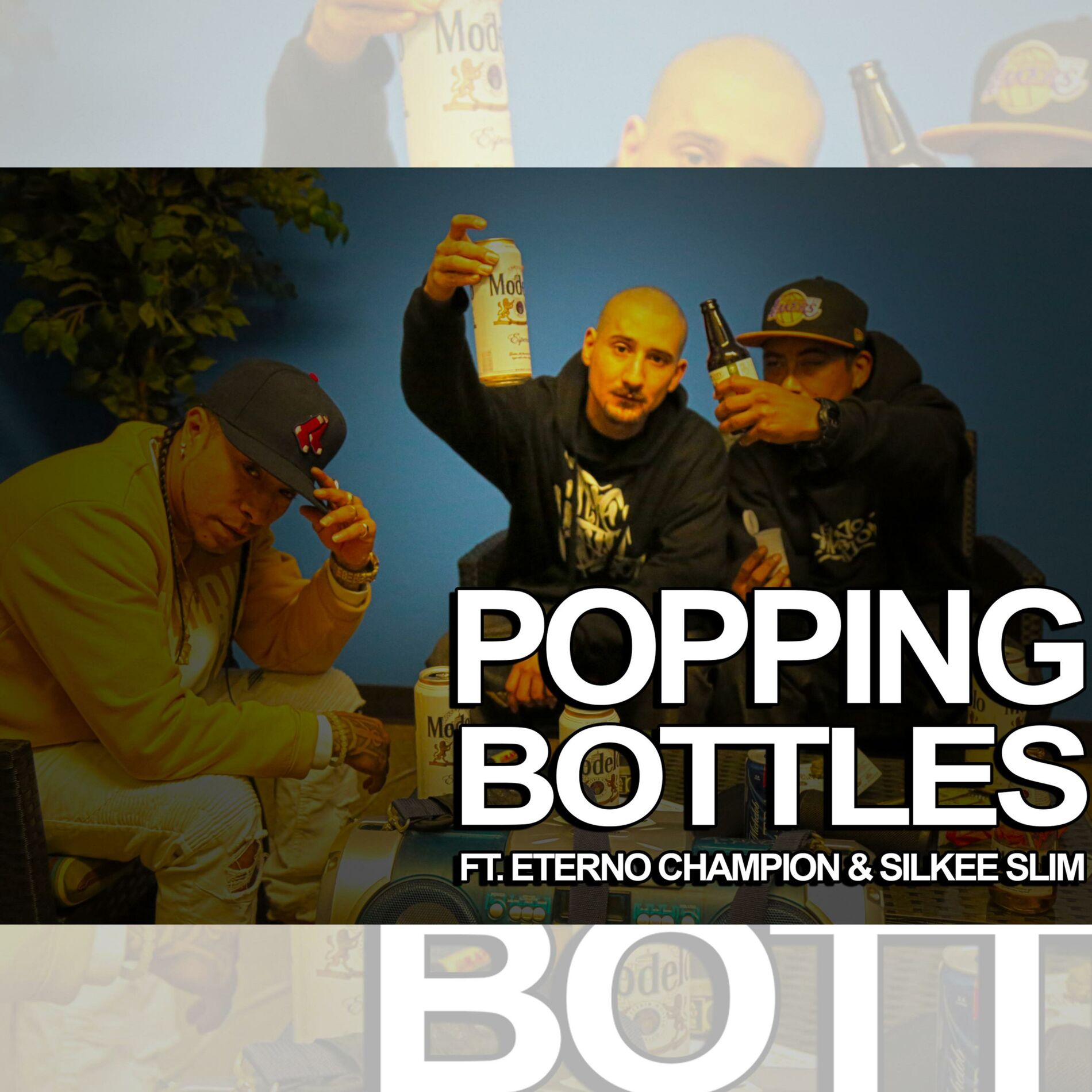 Album cover of Poppin' Bottles (feat. Eterno Champion & Silkee Slim)