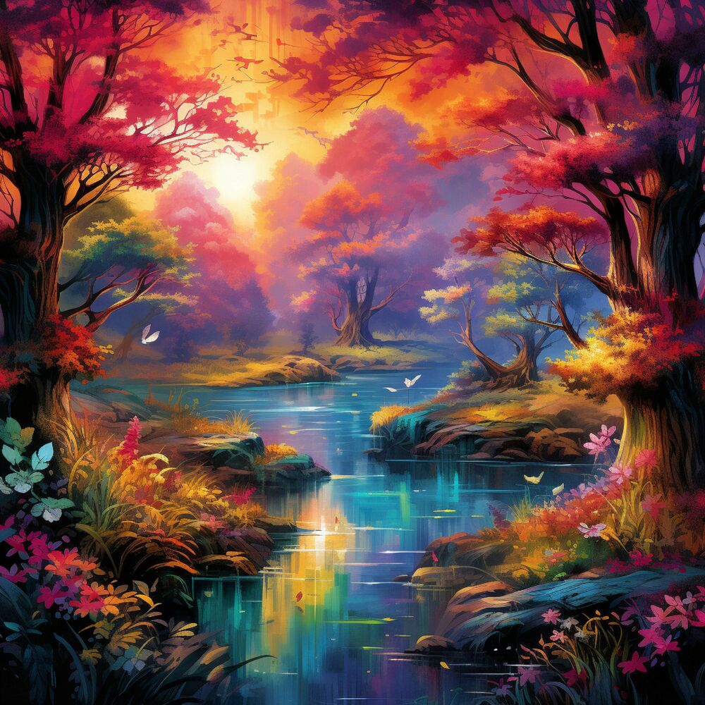 Picture of Music for Stress Relief: Babbling Brook's Meditative Ballad