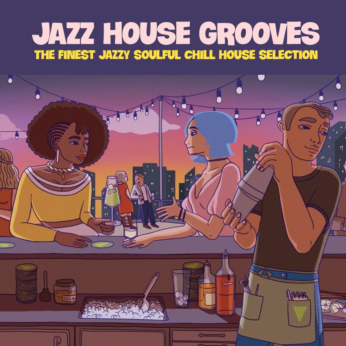 Album cover of Jazz House Grooves (The Finest Jazzy Soulful Chill House Selection)