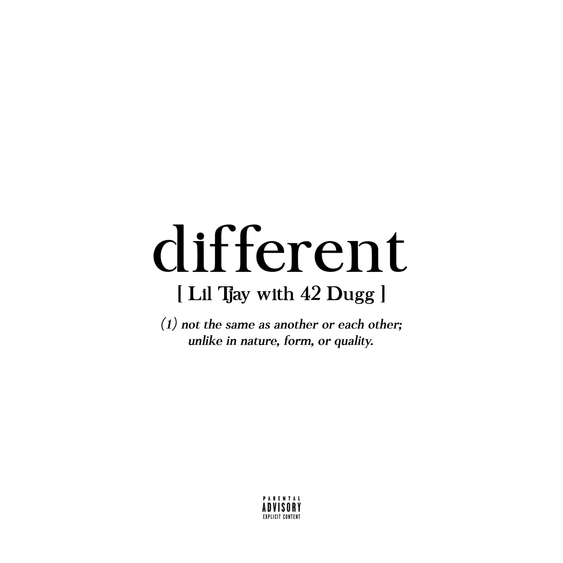 Album cover of Different (with 42 Dugg)