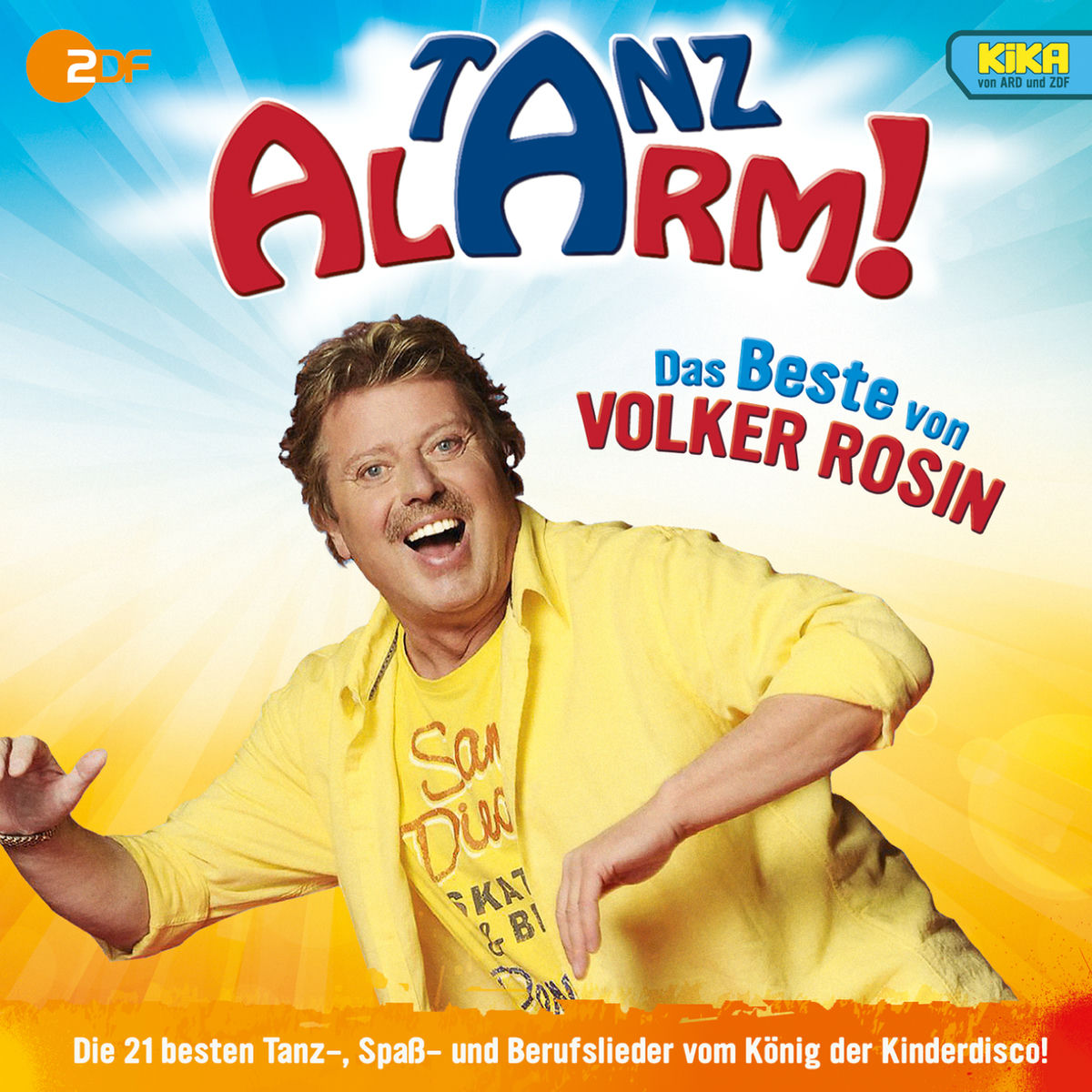 Album picture of KiKA Tanzalarm! Das Beste von Volker Rosin