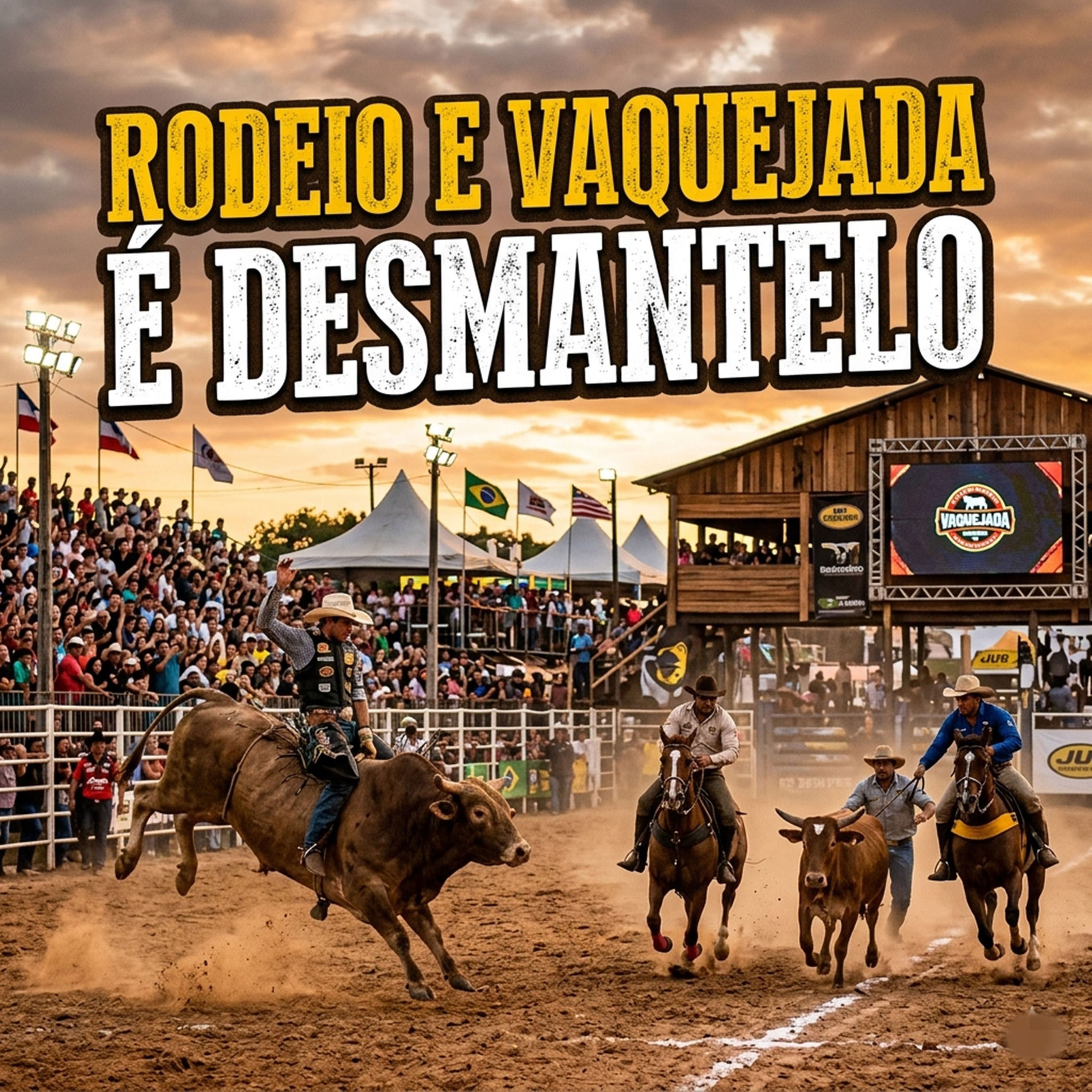 Album cover of RODEIO E VAQUEJADA É DESMANTELO