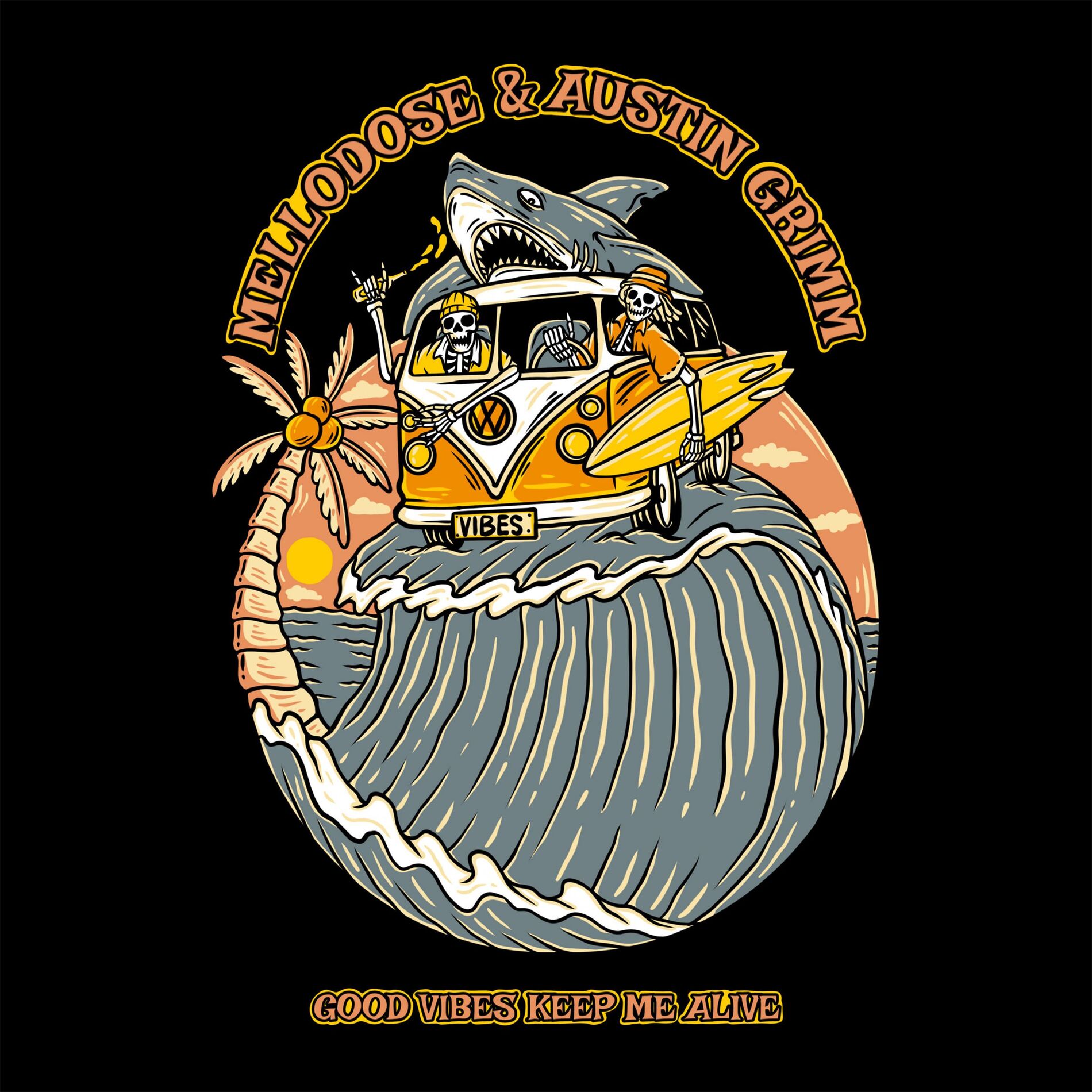 Album cover of Good Vibes Keep Me Alive