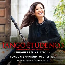 Cover of Tango Étude No. 3 for Clarinet and Orchestra (Arr. Jofre)