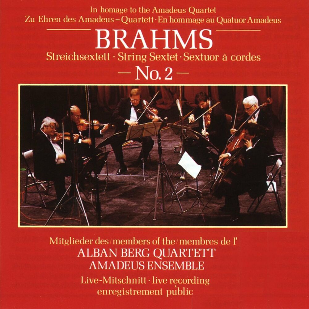 Picture of Brahms: String Sextet No. 2 (Live, 1987)