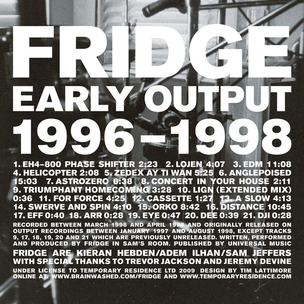 Picture of Early Output 1996-1998